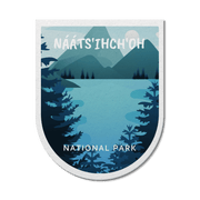 Naats'ihch'oh National Park of Canada Waterproof Vinyl Sticker - Canada Untamed